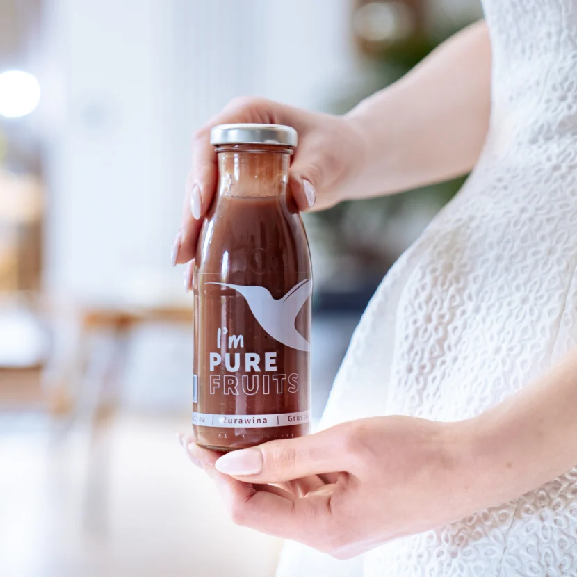 Sok PURE FRUITS z jeżyną, gruszka i żurawiną 15x250ml - obrazek 7