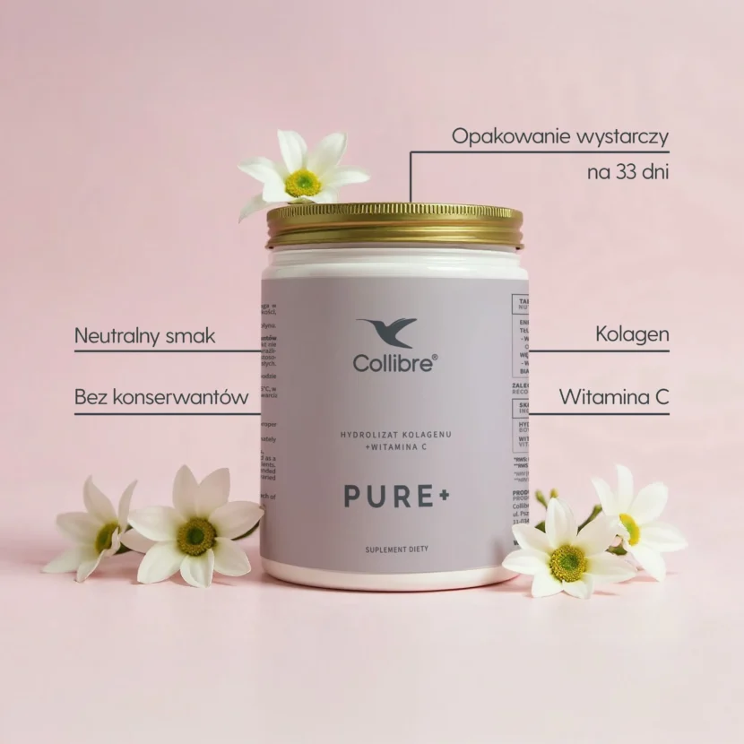 Kolagen Collibre PURE Opis smkau ilość porcji